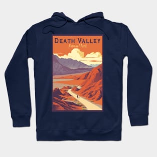 Death Valley National Park Vintage Travel  Poster Hoodie